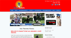 Desktop Screenshot of caninetutors.com